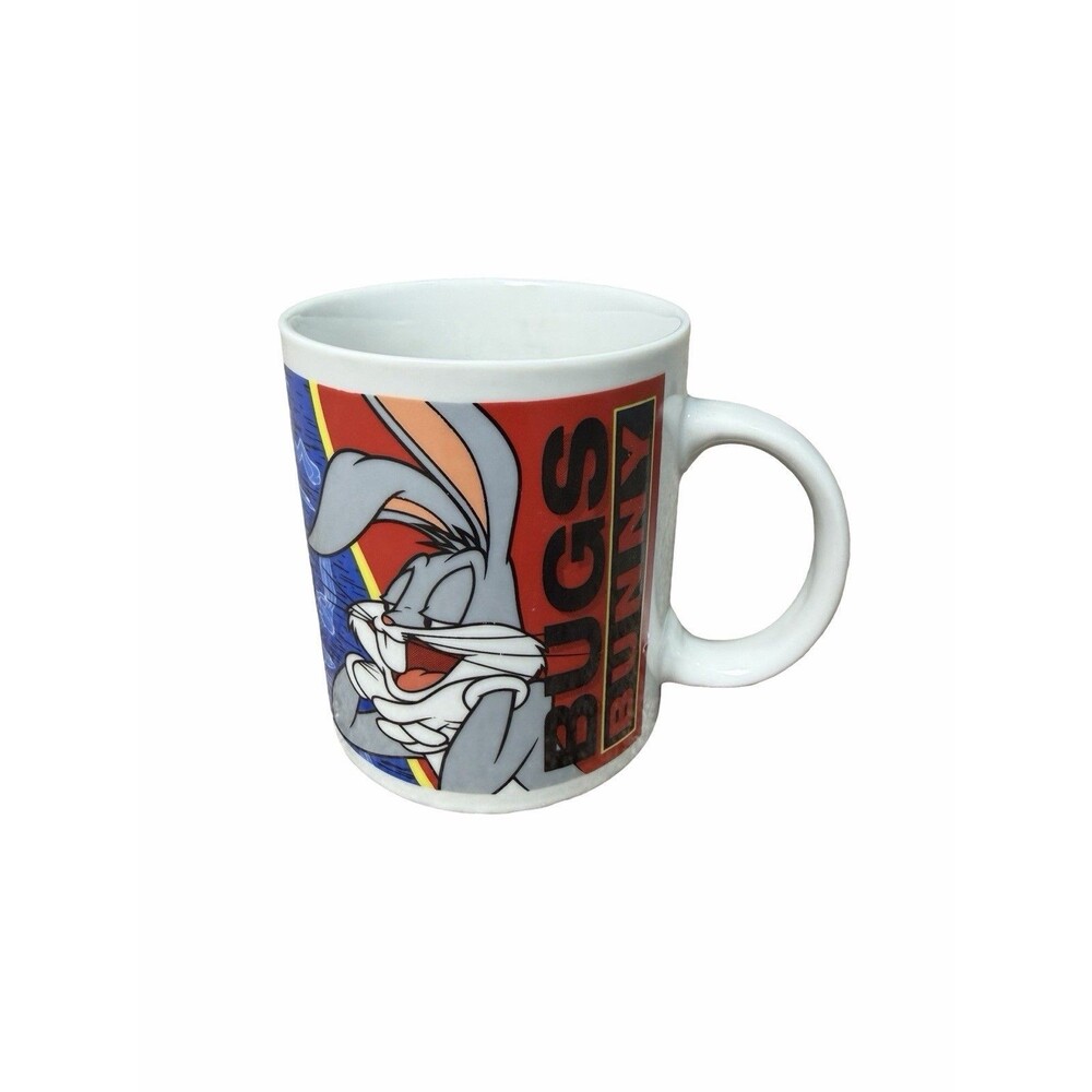 Looney Tunes Bugs Bunny Ceramic Mug 1998 Warner Bros Gibson Housewares